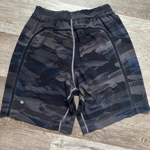 Lululemon Athletica Men's Dark Camo Shorts